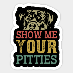 Show Me Your Pitties Sticker
